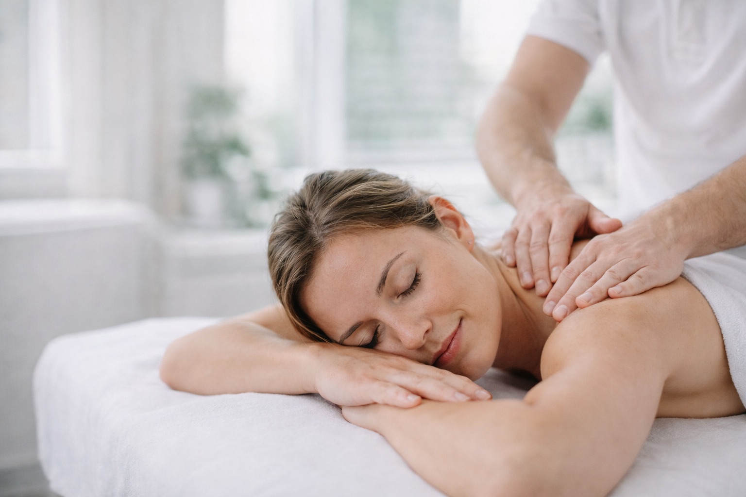 Entspannende Massage